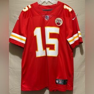 NFL Kansas City Chiefs Mahomes #15 Red Jersey Nike Dri-fit